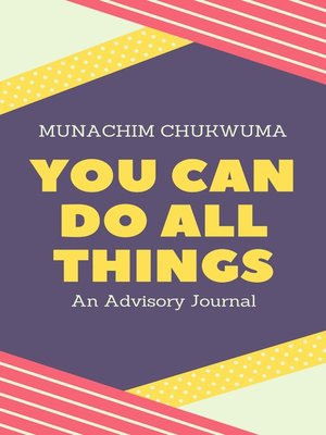 cover image of You Can Do All Things